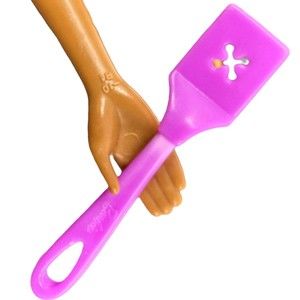 Barbie Doll Purple Spatula Kitchen Cooking Accessory